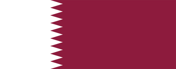 Bandeira Qatar