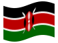 Bandeira animada Quénia