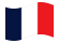 França-Bandeira ondulante