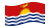 Kiribati-Bandeira ondulante