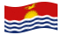 Kiribati-Bandeira ondulante
