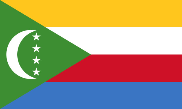 Bandeira Comores, Bandeira Comores