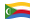Comores-Bandeira ondulante