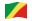 Congo (República do)-Bandeira ondulante