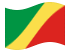 Congo (República do)-Bandeira ondulante