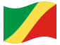 Bandeira animada Congo (República do)