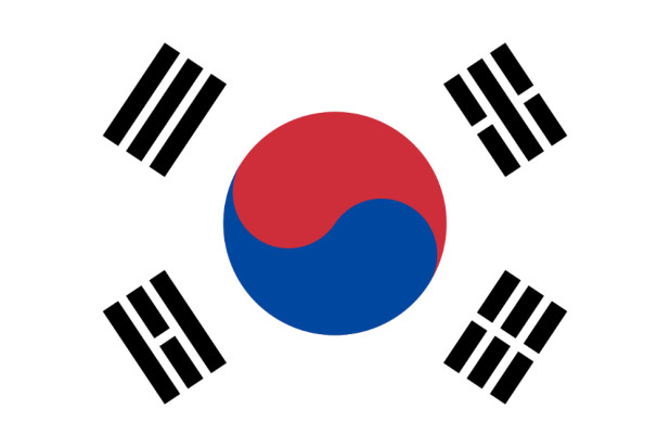 Bandeira Coreia do Sul, Bandeira Coreia do Sul
