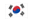 Coreia do Sul-Bandeira ondulante