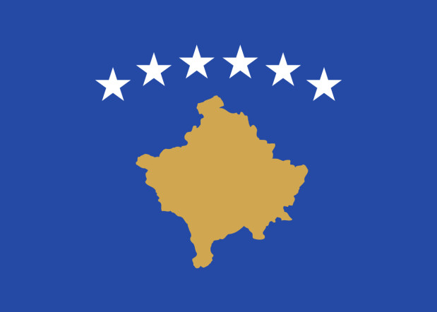 Bandeira Kosovo, Bandeira Kosovo