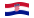 Croácia-Bandeira ondulante