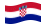 Croácia-Bandeira ondulante
