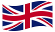 Bandeira animada Grã-Bretanha