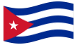 Bandeira animada Cuba