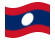Laos-Bandeira ondulante