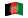 Afeganistão-Bandeira ondulante