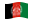 Afeganistão-Bandeira ondulante