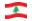 Líbano-Bandeira ondulante