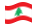 Líbano-Bandeira ondulante