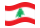 Líbano-Bandeira ondulante