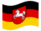Bandeira animada Baixa Saxónia