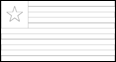 Para colorir Libéria