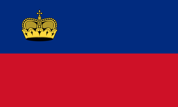 Bandeira Liechtenstein, Bandeira Liechtenstein