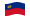 Liechtenstein-Bandeira ondulante