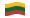Lituânia-Bandeira ondulante