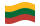 Lituânia-Bandeira ondulante