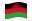 Malawi-Bandeira ondulante