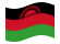 Malawi-Bandeira ondulante