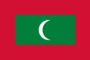 Gráficos de bandeira Maldivas
