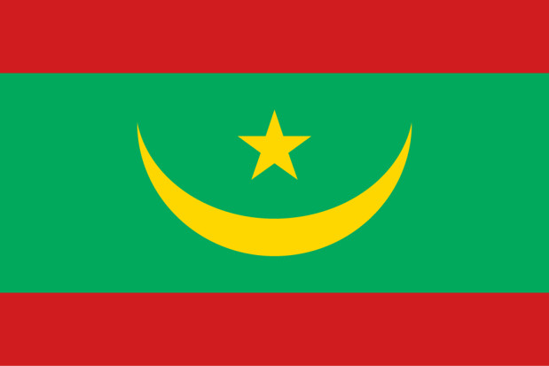 Bandeira Mauritânia, Bandeira Mauritânia