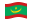 Mauritânia-Bandeira ondulante