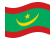 Mauritânia-Bandeira ondulante