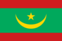Gráficos de bandeira Mauritânia