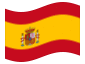 Bandeira animada Espanha