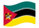 Moçambique-Bandeira ondulante