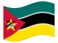 Bandeira animada Moçambique
