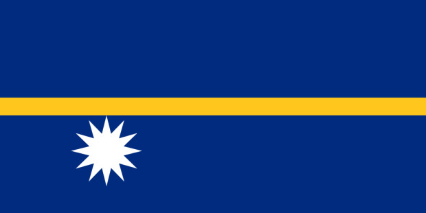 Bandeira Nauru