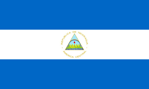 Bandeira Nicarágua