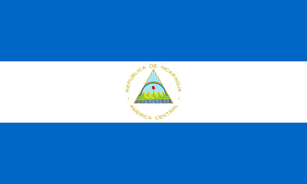 Bandeira Nicarágua, Bandeira Nicarágua