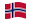 Noruega-Bandeira ondulante