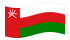Omã-Bandeira ondulante