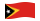 Timor-Leste-Bandeira ondulante