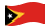 Timor-Leste-Bandeira ondulante