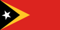 Gráficos de bandeira Timor-Leste