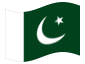 Bandeira animada Paquistão
