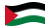 Territórios Autónomos Palestinianos-Bandeira ondulante