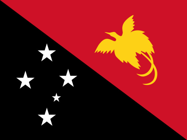 Bandeira Papua Nova Guiné